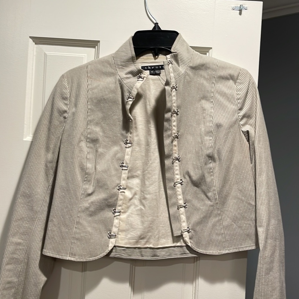 Theory Cropped Jacket - Picture 4 of 4